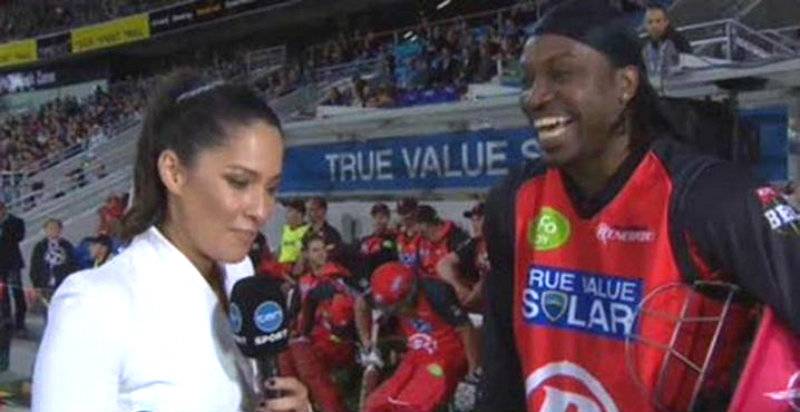 Chris Gayle fined in ‘sexism’ row
