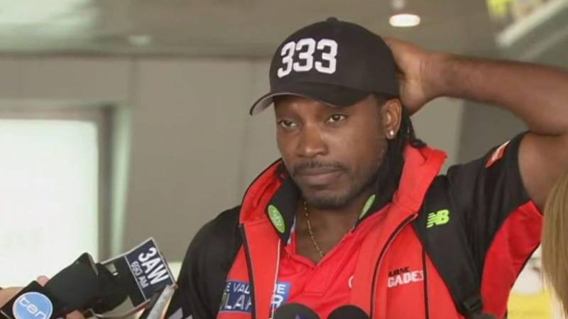 Gayle SORRY for on-air flirt with TV reporter McLaughlin