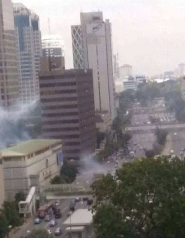 Paris-style terror attacks leave seven dead in Jakarta (Photos/Videos)