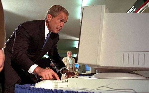 George W. Bush page most edited on Wikipedia