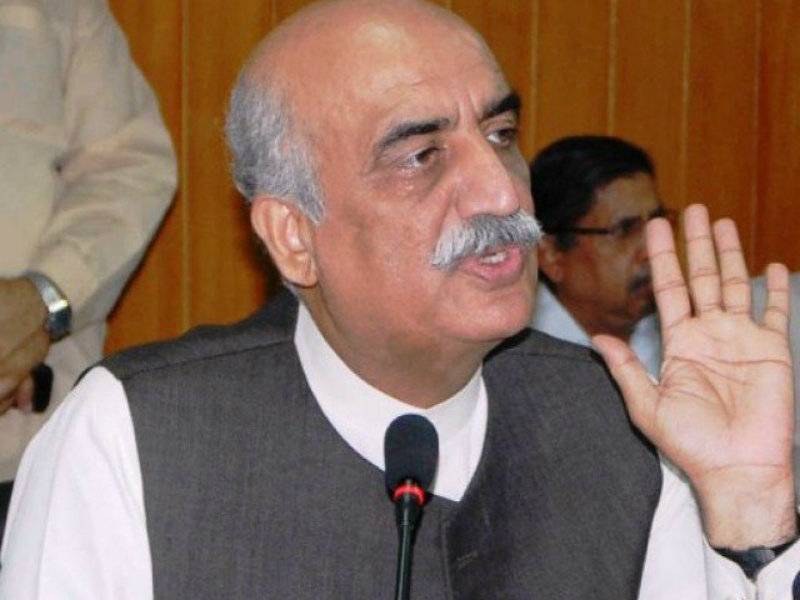 Nisar creating problems for his own party: Khursheed Shah