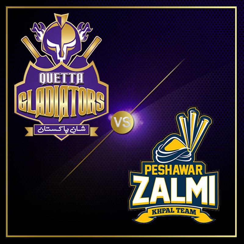 PSL T20 first playoff Live Streaming And Live Score: Peshawar Zalmi vs Quetta Gladiators