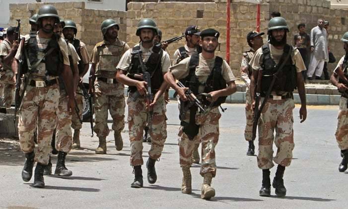 Sindh Rangers held 2 Taliban operatives in Karachi