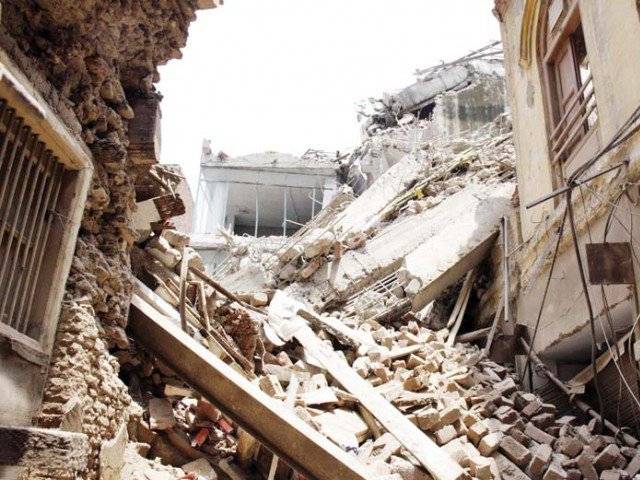 Five die, three injured in roof collapse in Pishin