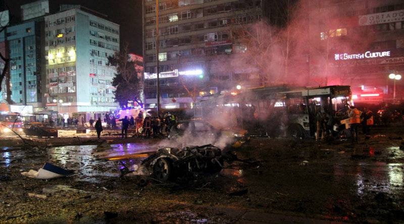 Blast in Turkish capital leaves 25 dead, many injured
