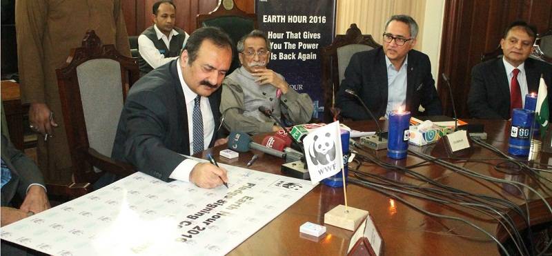 WWF-Pakistan, Punjab govt vow to commemorate Earth Hour 2016