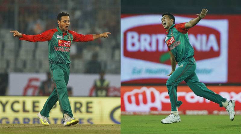 ICC suspends Bangladeshi bowlers’ Arafat Sunny and Taskin Ahmed