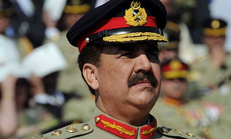 US commander calls on General Raheel Sharif