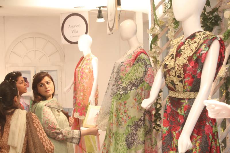 Exclusive Pictures From Crimson Lawn By Farah Talib Aziz