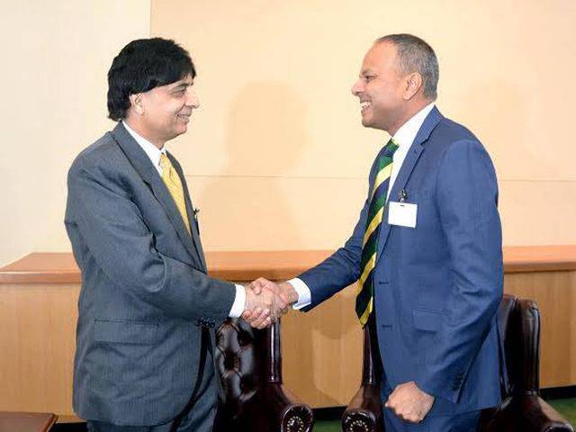 Sri Lankan Minister Sagala Ratnayaka accepts Nisar's invitation to visit Pakistan
