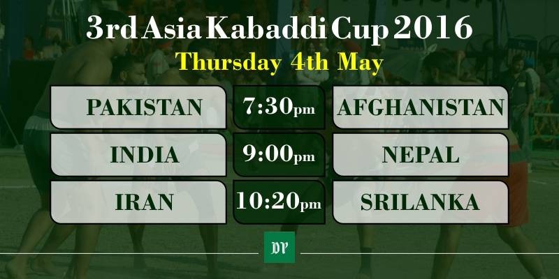 3rd Asian Kabbaddi Championship Live Streaming: Pakistan vs Afghanistan, India vs Nepal and Iran vs Sri Lanka matches today: Pakistan beat Afghanistan by 43/13