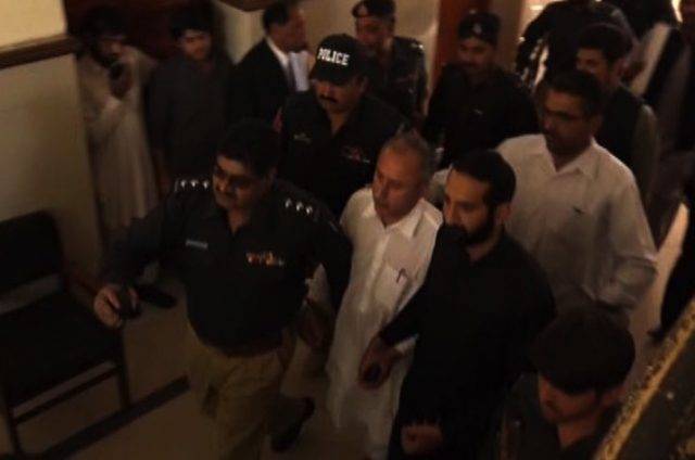 Court hands over Mushtaq Raisani to NAB on 14 days remand