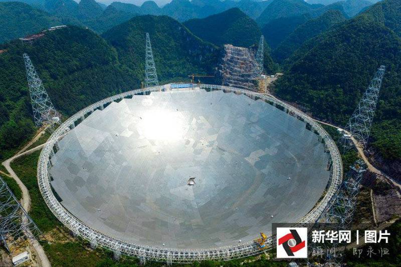 China builds world’s largest radio telescope in search for aliens