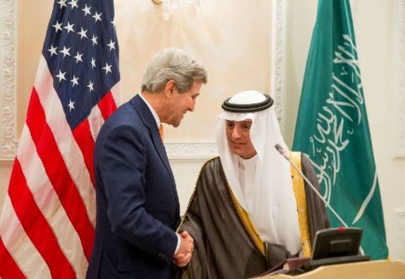 Kerry, Al-Jubeir hold meeting in Paris to discuss Middle Eastern stability
