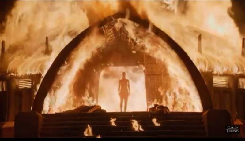 Spoilers from Game of Thrones Season 6, Episode 4: The Unburnt burns them all!