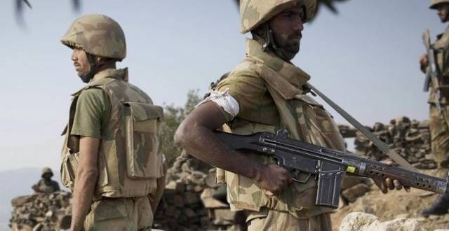 FC foils terror bid in Panjgur, arms seized