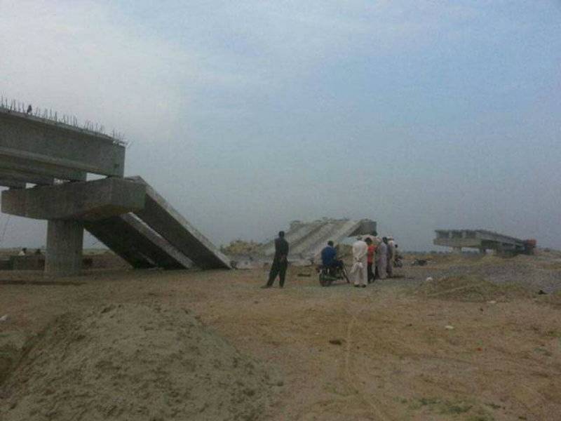 Bridge built by Punjab CM collapses one month before inauguration