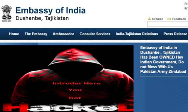 Group claiming Pakistan ‘support’ hacked seven Indian embassy websites