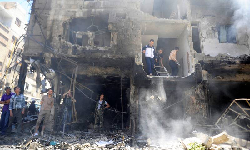 Syria: Blasts near Hazrat Zainab's shrine kill 20, IS claims responsibility