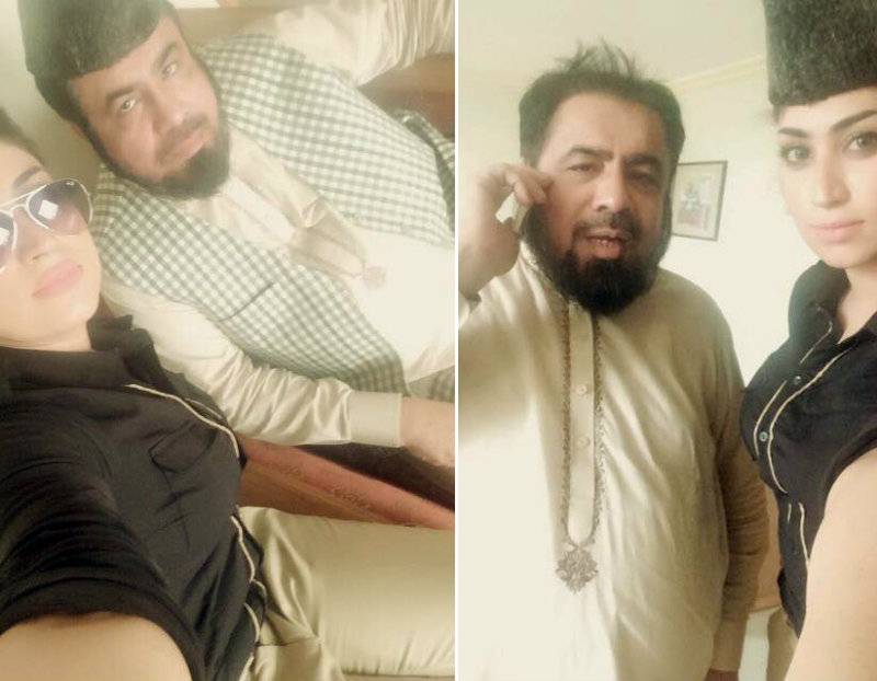 Faking for ratings: Imposter posing as Mufti Abdul Qavi professes his love for Qandeel Baloch during live broadcast