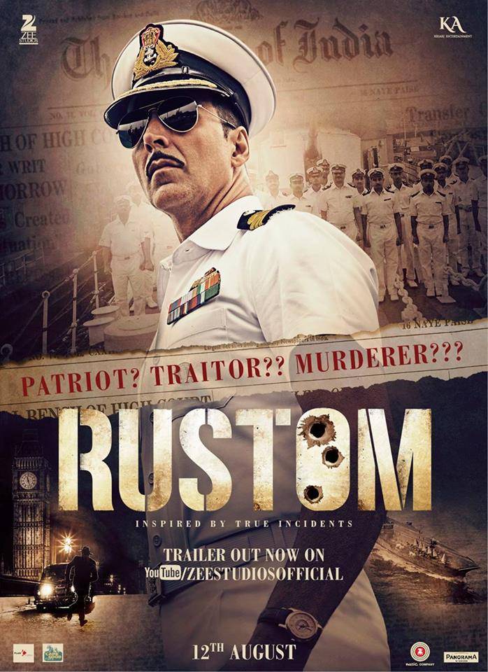 Trailer of Akshay's 'Rustom' released