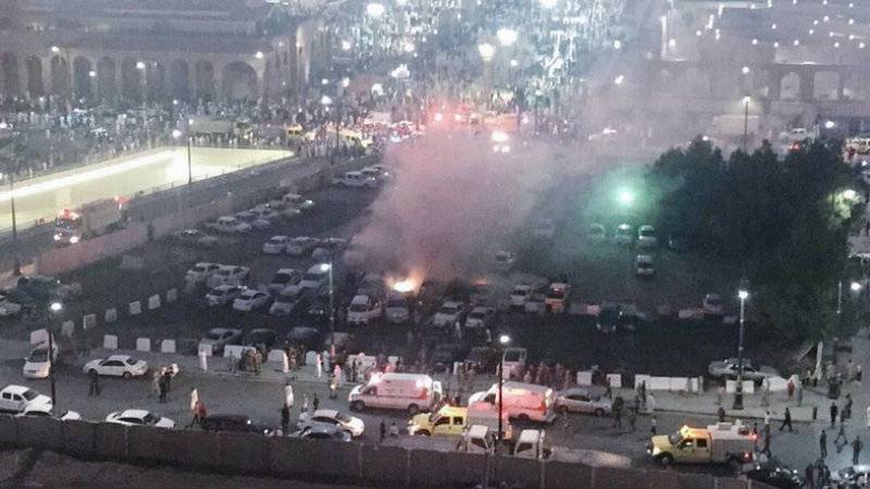 Five security officials martyred in suicide blast near Masjid-i-Nabvi in Madina, Saudi media