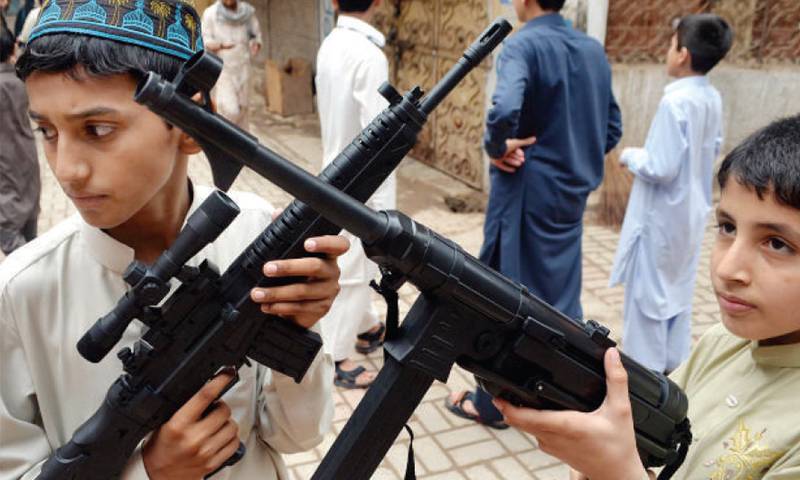 Swabi people demands ban on sale of toy guns