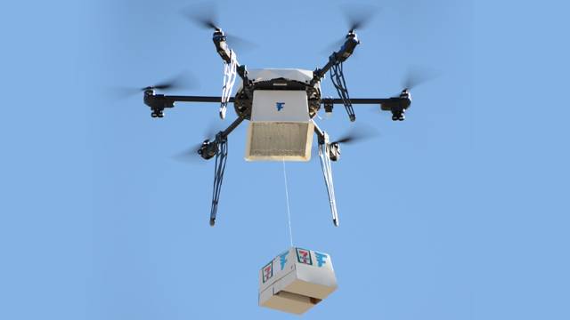 First drone delivery on US soil includes a chicken sandwich and donuts