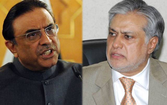 Ishaq Dar leaves for Dubai, likely to meet Asif Ali Zardari
