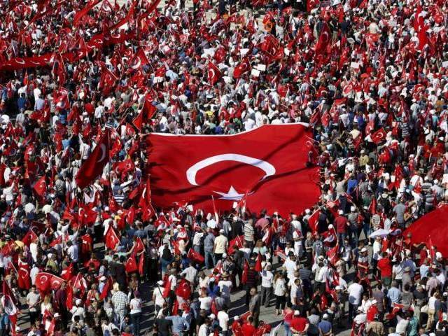 Turkish ruling, opposition parties display unusual unity after failed coup