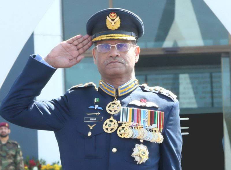 Air Cheif Marshal Sohail Aman arrives Sri Lanka on two-day visit