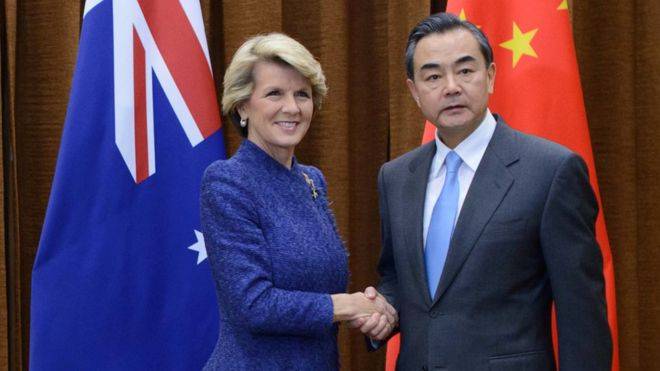China gets tough with Australia over South China Sea
