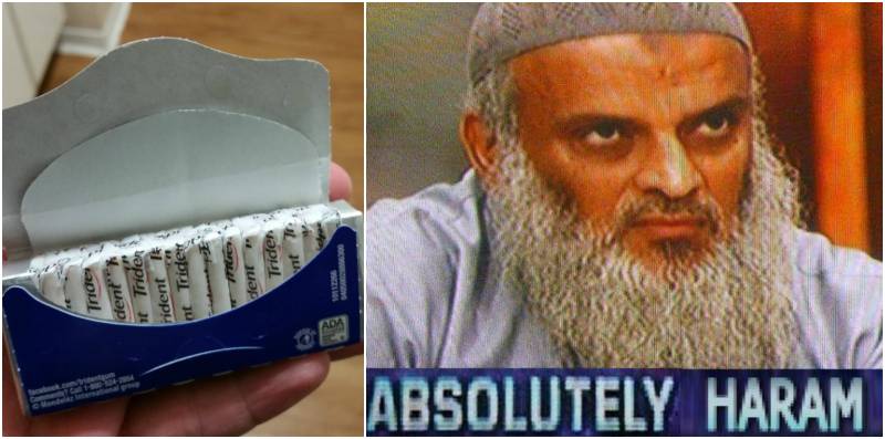 Spit it out now! Trident gum contain pork, declared haraam