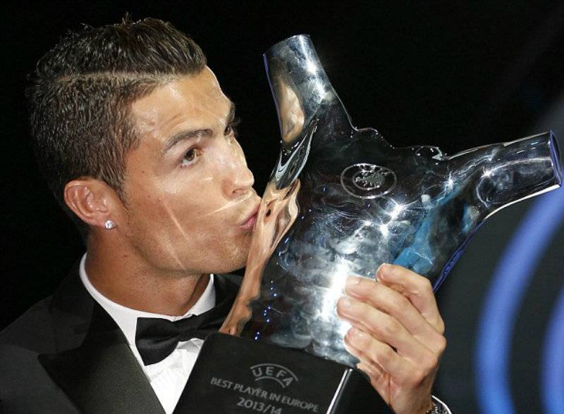 Christiano Ronaldo crowned UEFA's Best Player in Europe