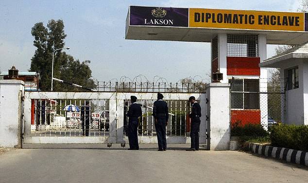 Indian diplomat staying in Islamabad without visa