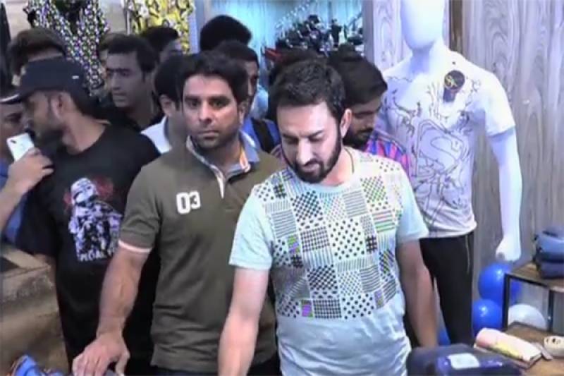 Saeed Ajmal steps into fashion industry, launches clothing line