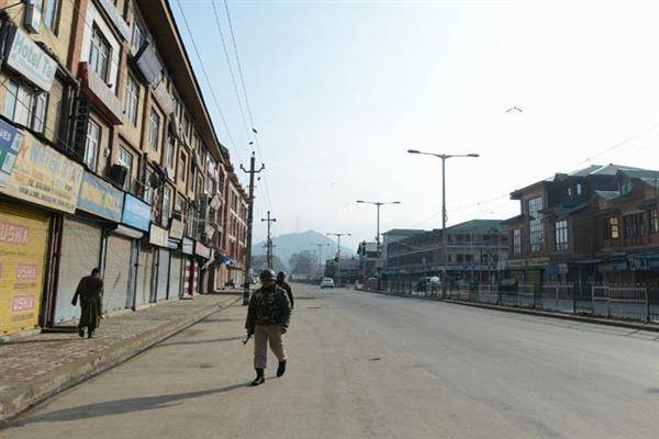 Complete shutdown observed in Indian Occupied Kashmir