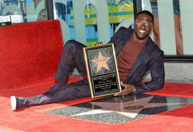 Kevin Hart has his own star on the Hollywood 'Walk of Fame'