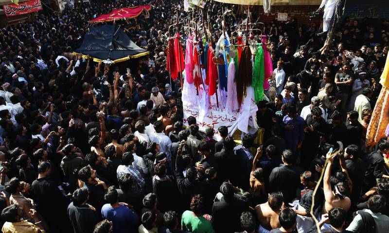 Youm-e-Ashur being observed amid strict security