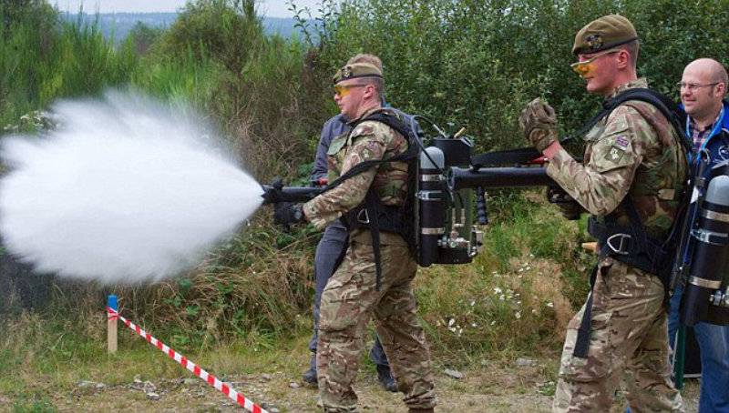 Lethal for terrorists, safe for innocent: British Army tests Water Pistol during Nato exercise