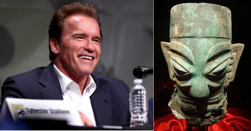 Arnold Schwarzenegger becomes the face of ancient Chinese culture