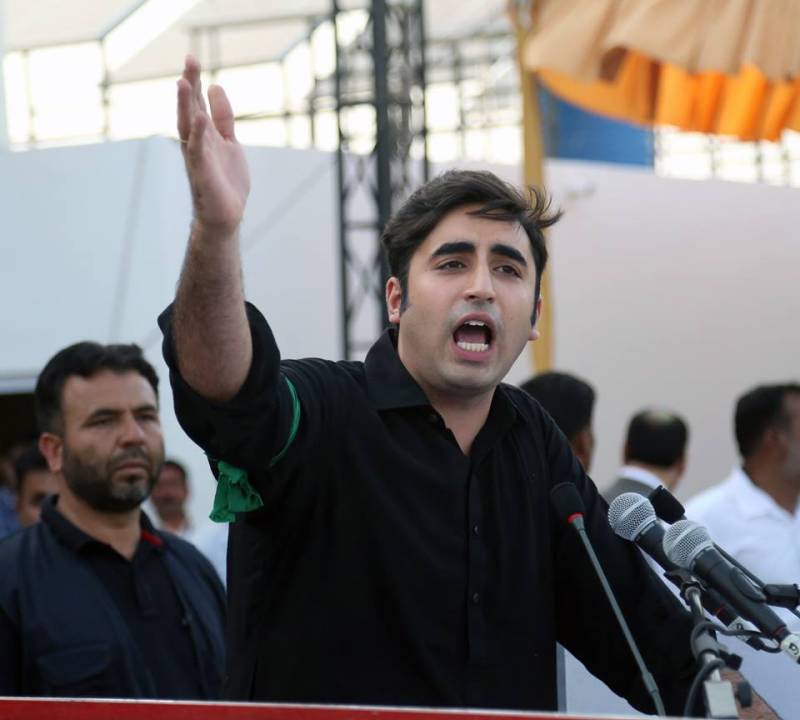 Bilawal condemns police baton-charge on PTI workers