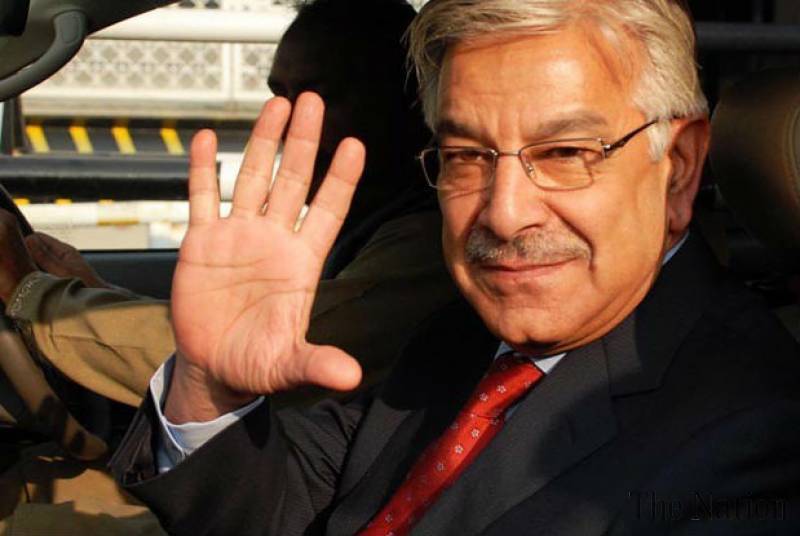 Khawaja Asif leaves for Dubai with family
