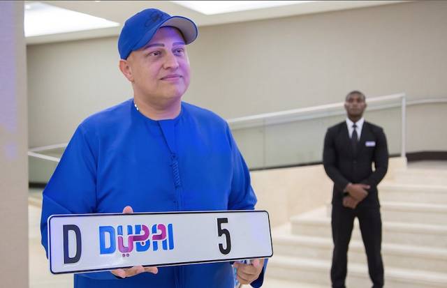 Dubai-based Indian man spends $9m for car license plate in Dubai