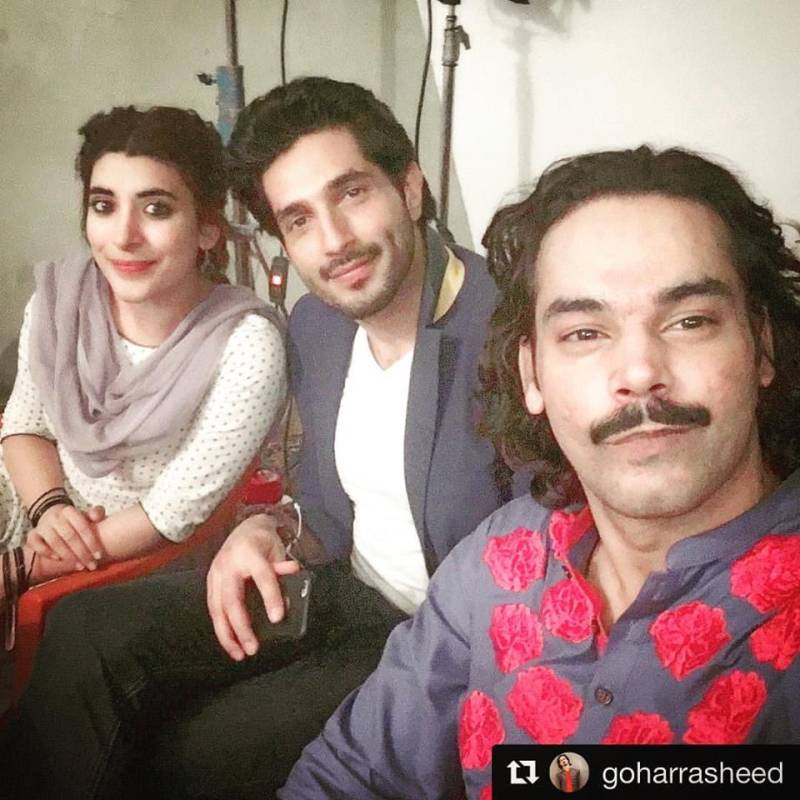 Behind The Scenes with movie cast of 'Rangreza': Bilal Ashraf & Urwa Hocane