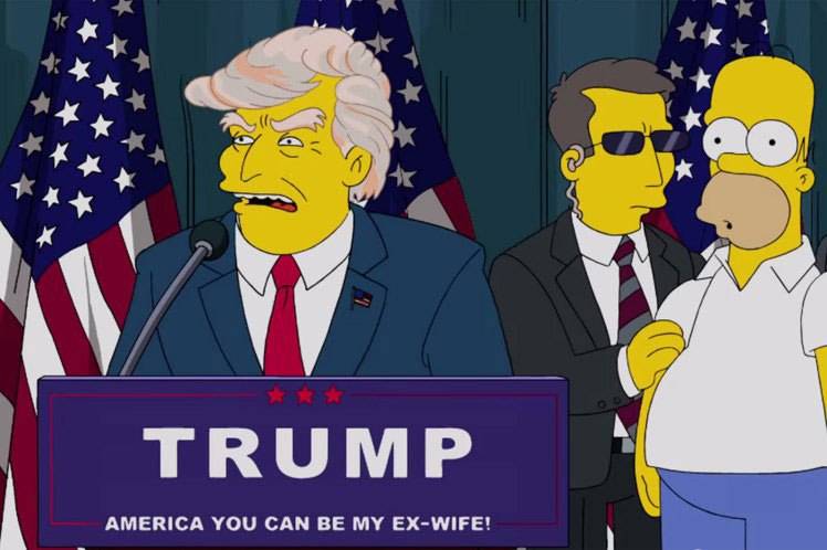 'The Simpsons' predicted President Trump 16 years ago
