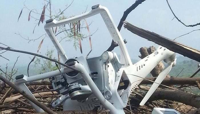 Indian quadcopter shot down by Pak Army near LoC