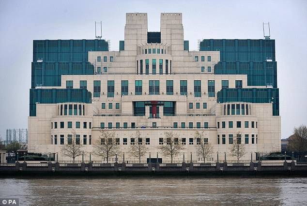 LONDON: Mi6 building cordoned off by police
