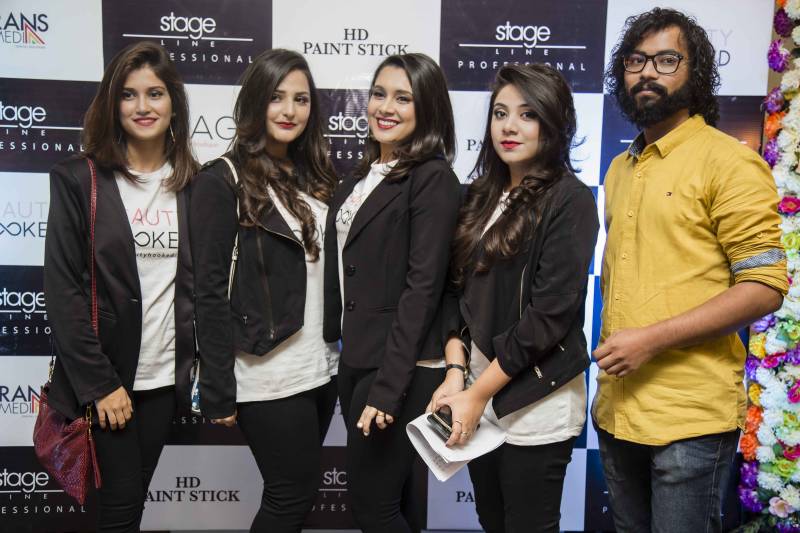 Beauty Hooked, Stage Line Professional HD Foundation launch at Nishat Hotel