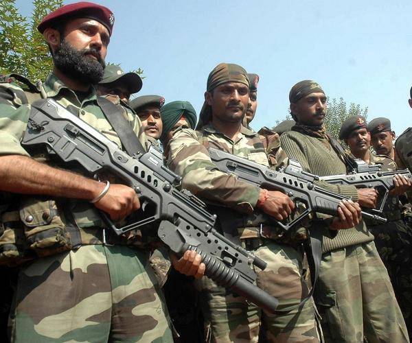 Two Indian soldiers killed as terrorists storm army camp in Nagrota